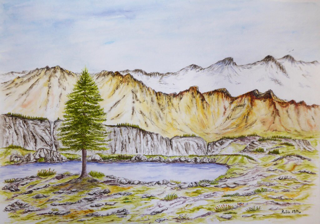 Montagnes ocres - Robin Millie